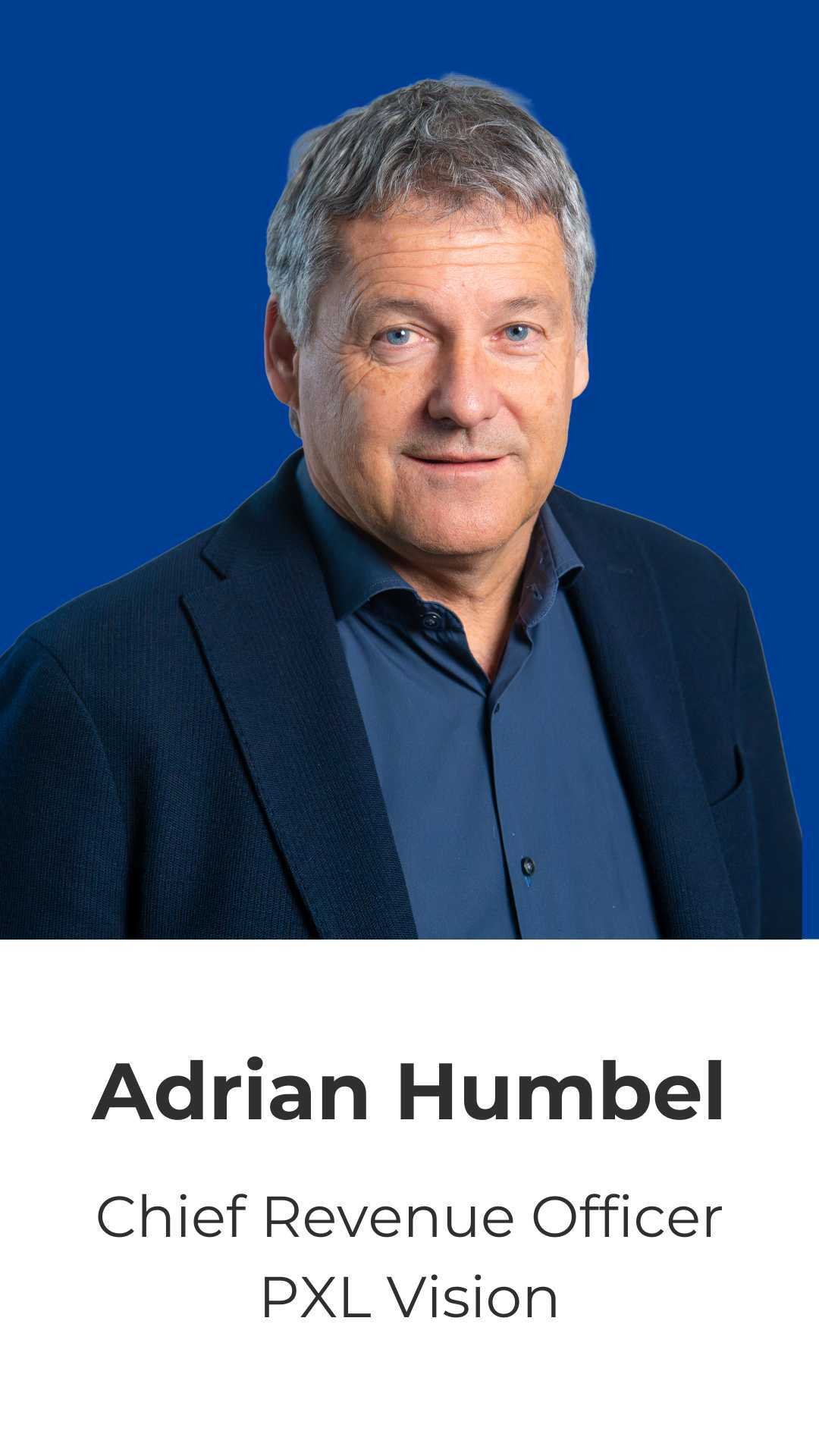PXL Connect 2026 Speaker - Adrian Humbel